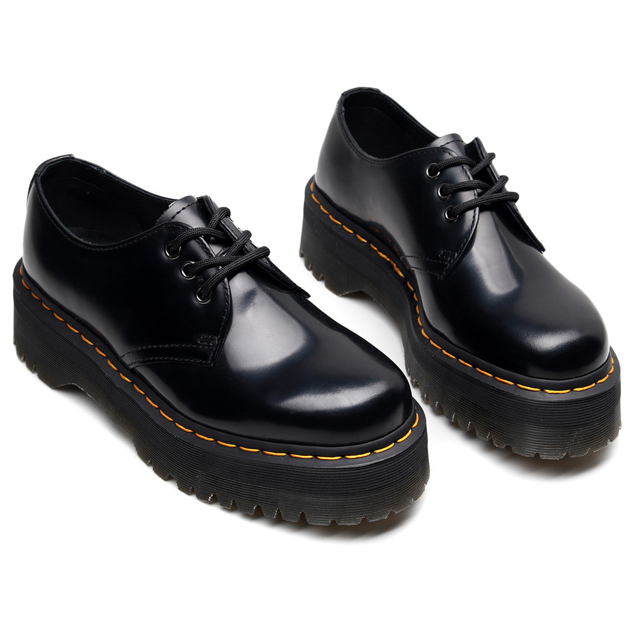 Women's Platform Martin British Round Head Leisure Boots