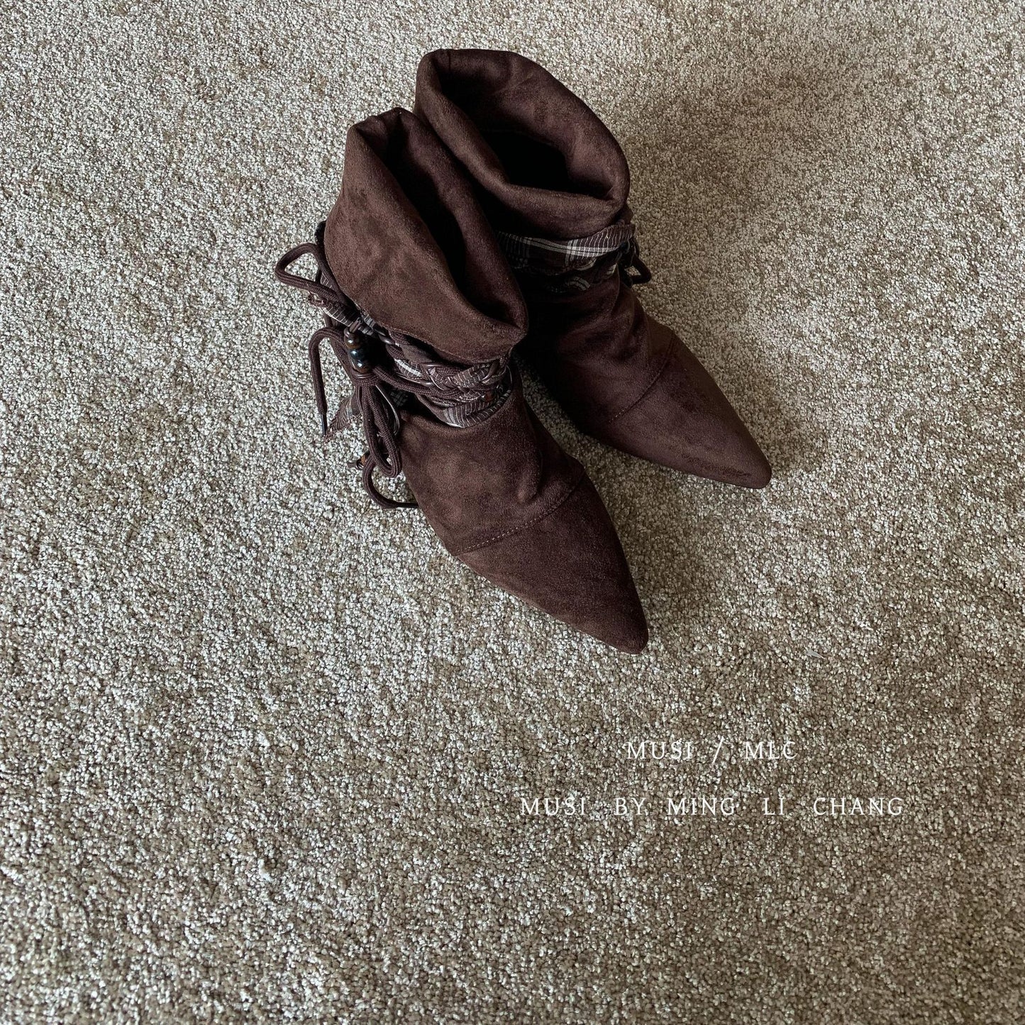 Women's Minority Pointed Toe Height Increasing Insole Western Cowboy Boots