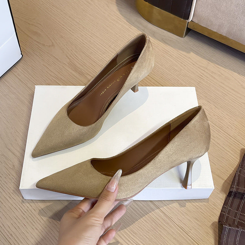 Women's Class Elegant Pointed Toe Stiletto Banquet Women's Fashion Shoes