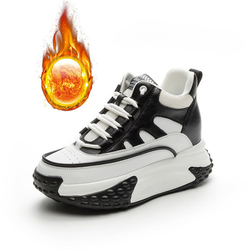 Women's Fashionable Versatile Dad Platform Muffin Height Women's Casual Shoes