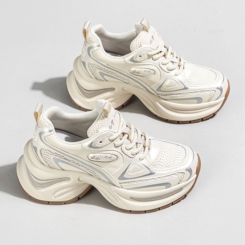 Classy Women's Thick-soled Sier Dad Korean Women's Sports Shoes