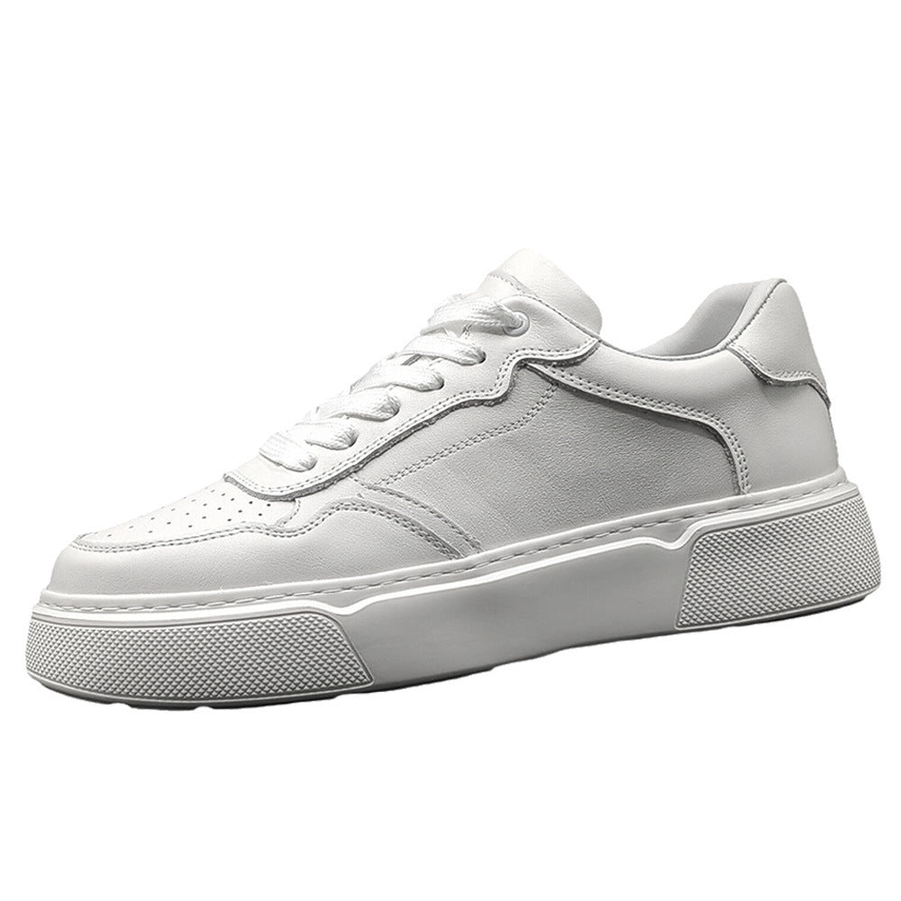 Men's First Layer Board Fashion Platform White Men's Sports Shoes
