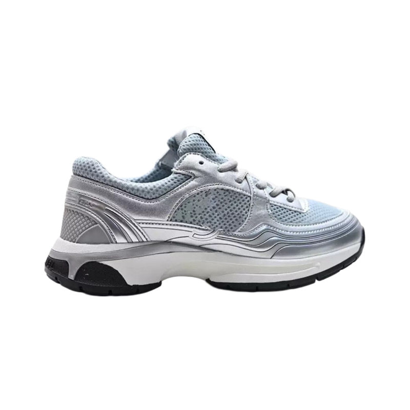 Style Sier Horn King Dad Platform Couple Elevator Wild Women's Sports Shoes