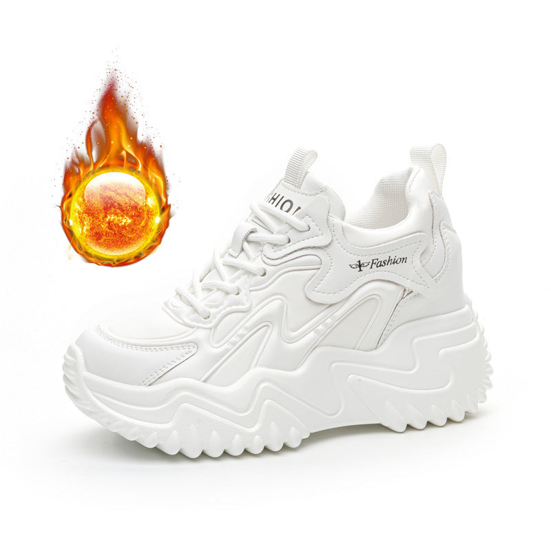 Women's Height Increasing Insole Dad Feet Small Women's Casual Shoes