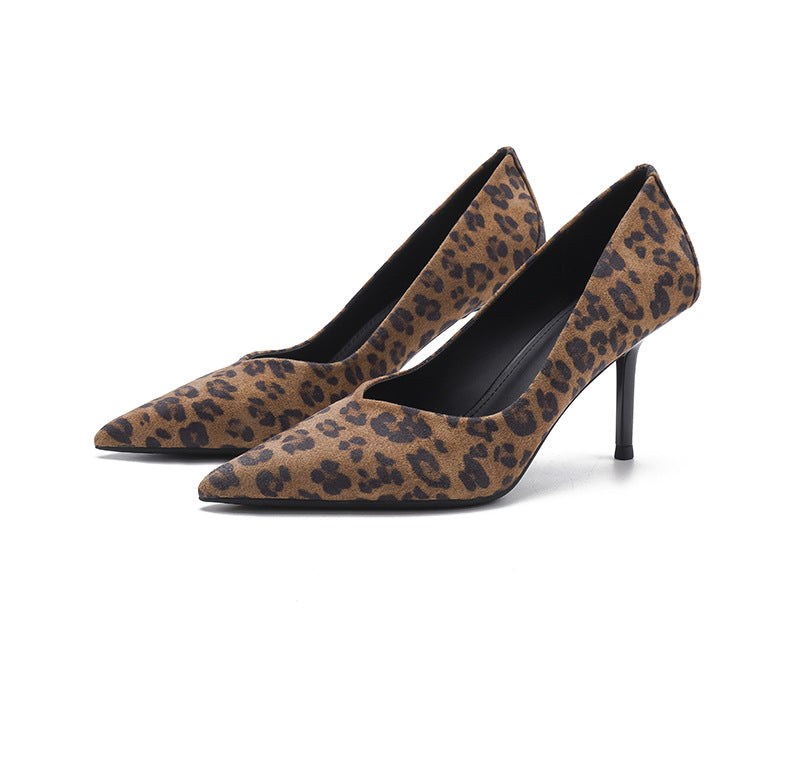Women's High Pointed Stiletto Not Tired Feet Pumps Temperament Korean Style Women's Fashion Shoes