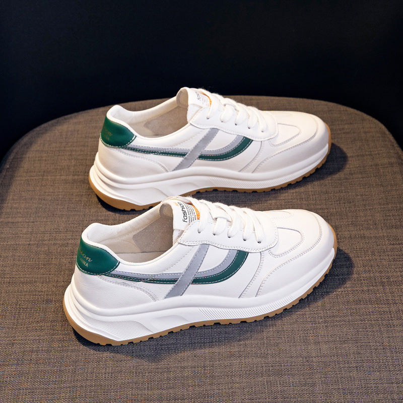Women's White Spring Argan Trendy Daddy Casual Shoes