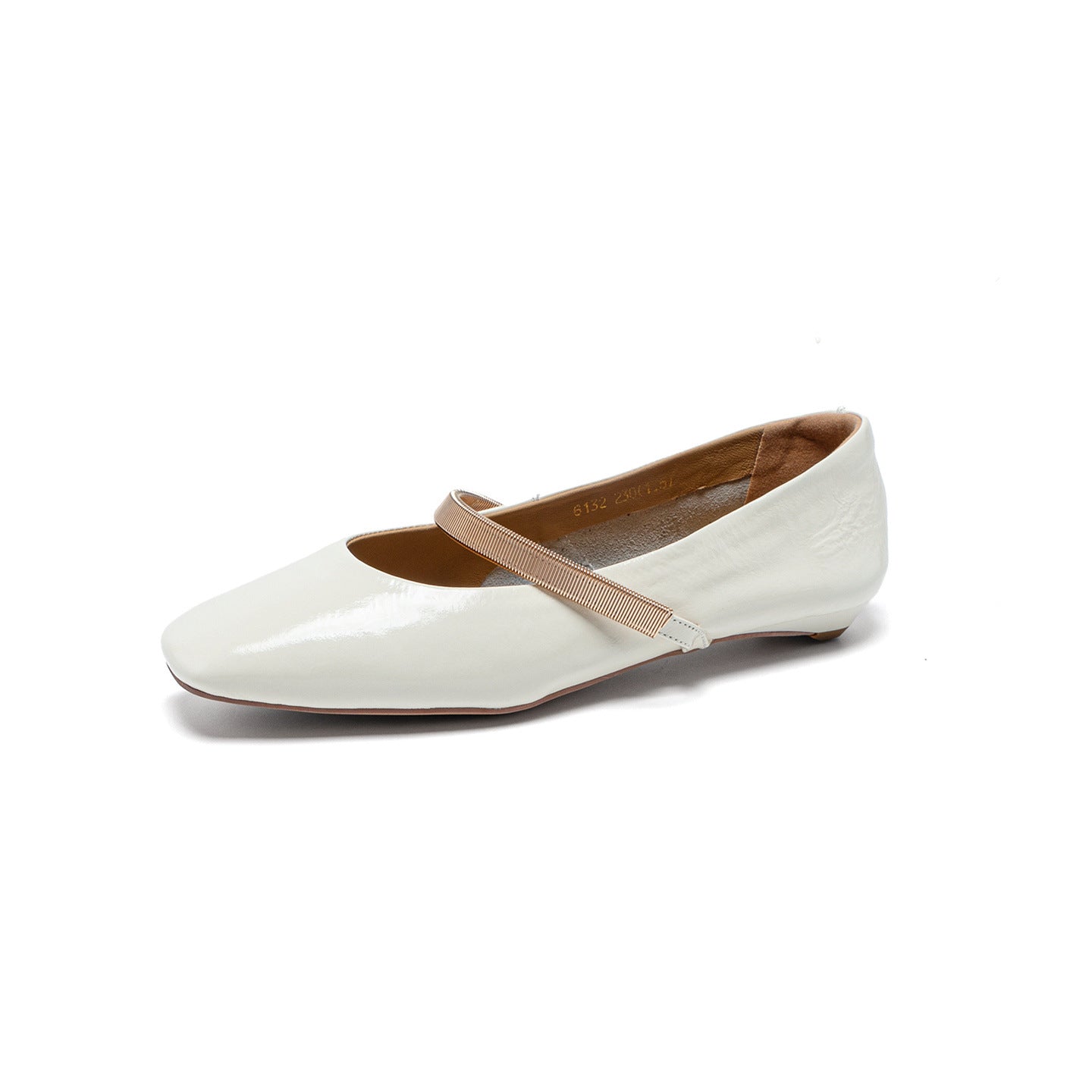 Women's Mary Jane Shallow Mouth Spring Retro Square Toe Soft Bottom Women's Fashion Shoes