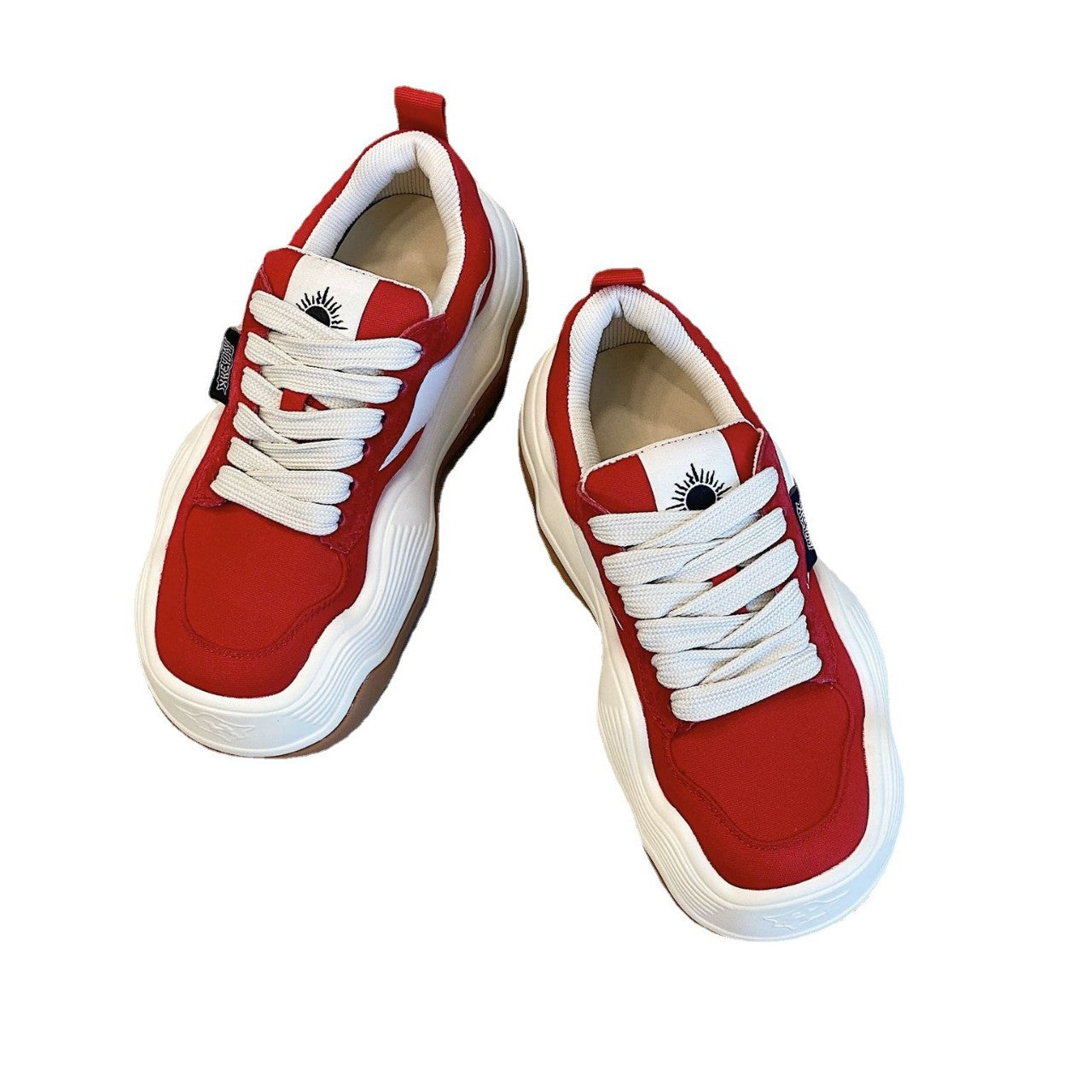 Ugly Cute Big Head Bread Wave Women's Casual Shoes