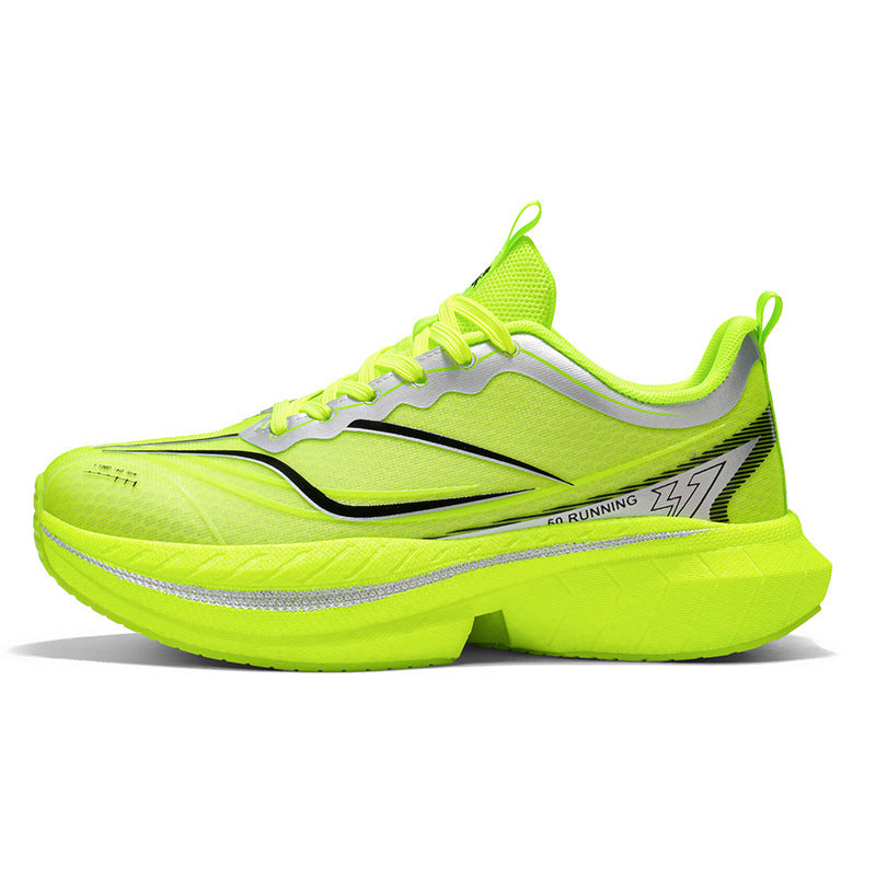 Men's Cushioning Rebound Professional Running Spring Breathable Mesh Lightweight Men's Sports Shoes