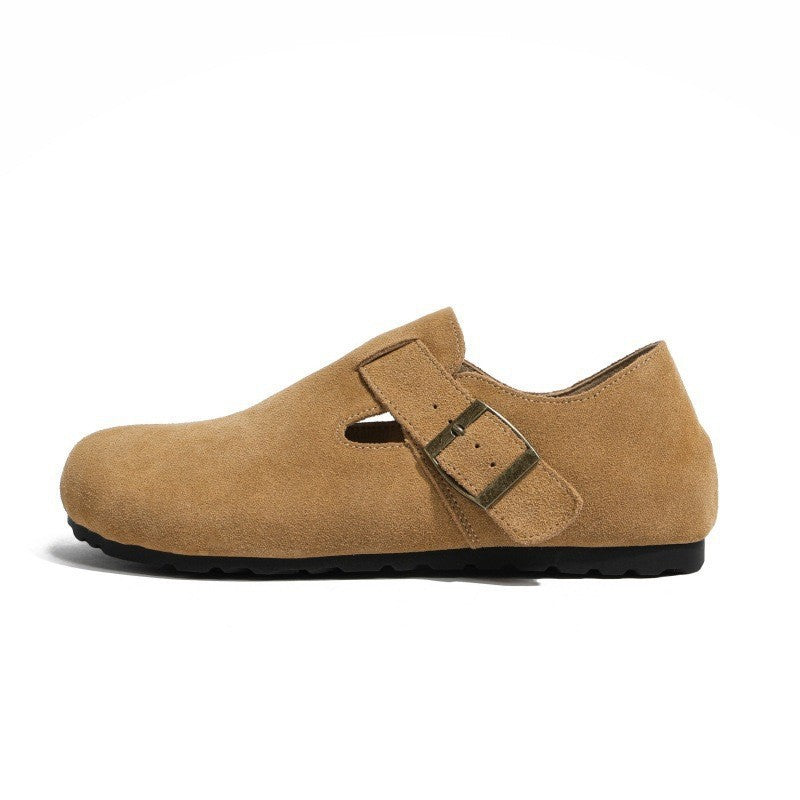 Women's Neck Spring Cork Flat Fishing Closed Women's Casual Shoes