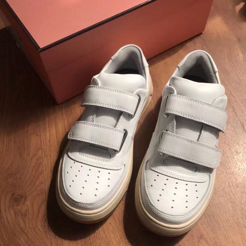 Women's Face White For Genuine Skate Cowhide Sports Casual Shoes