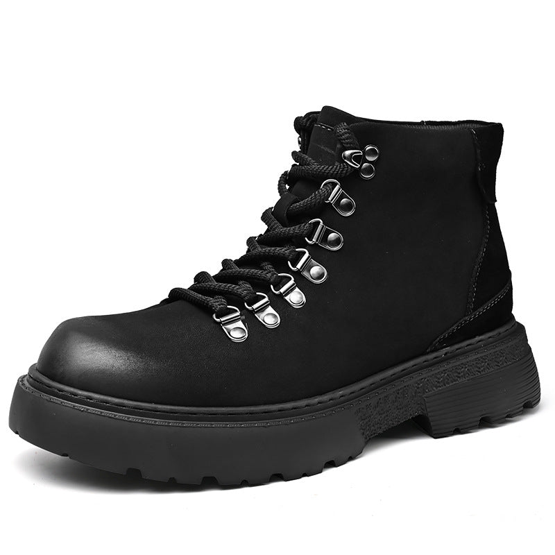 Men's Thick Warm Worker Versatile Large Size Boots