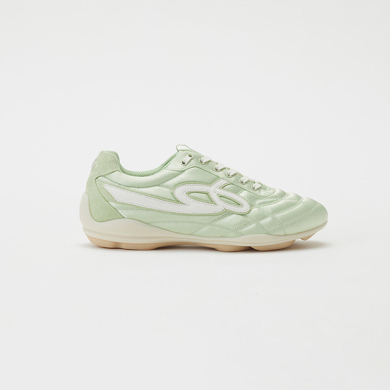 Color Satin Wandering Thin Sole Lightweight Women's Casual Shoes