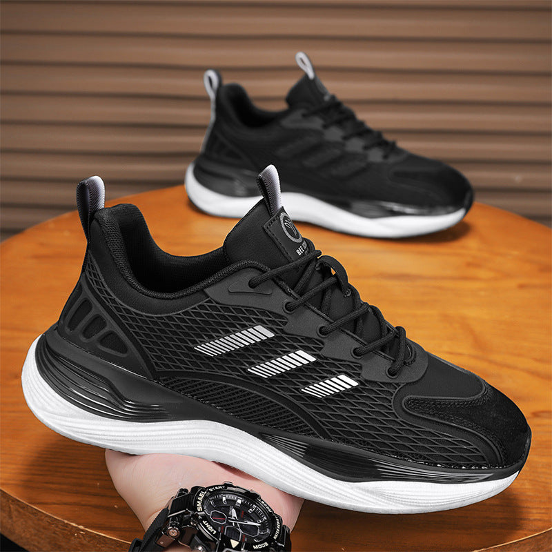 Men's Fashion Soft Bottom Lightweight Daddy Running Men's Shoes