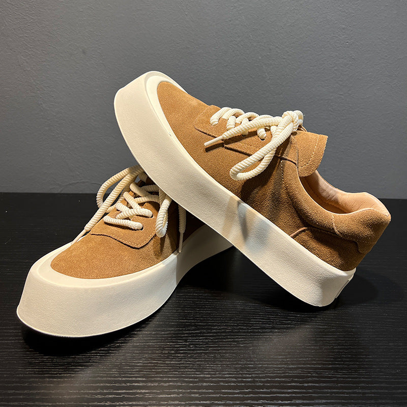 Men's Shooting Design Retro Platform Height Increasing Casual Shoes