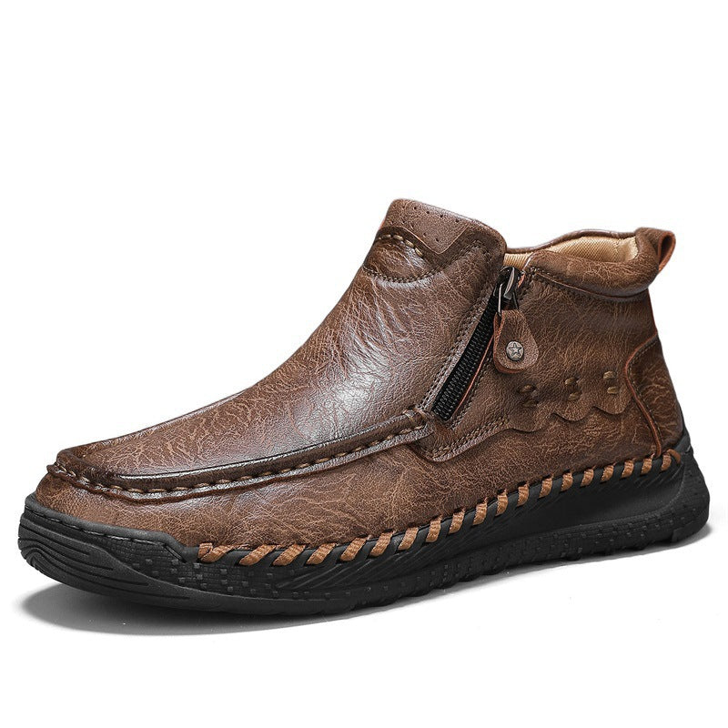 Men's Plus Size Martin Ankle Outdoor Trend Men's Shoes