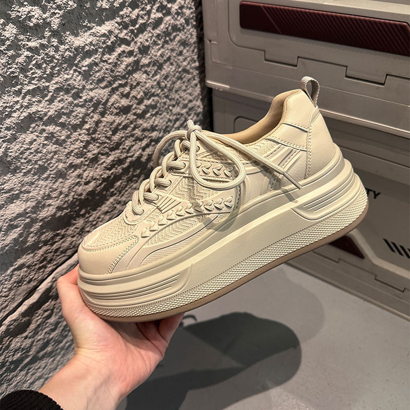 Women's Suction Film Bottom White Dad Lightweight Women's Shoes