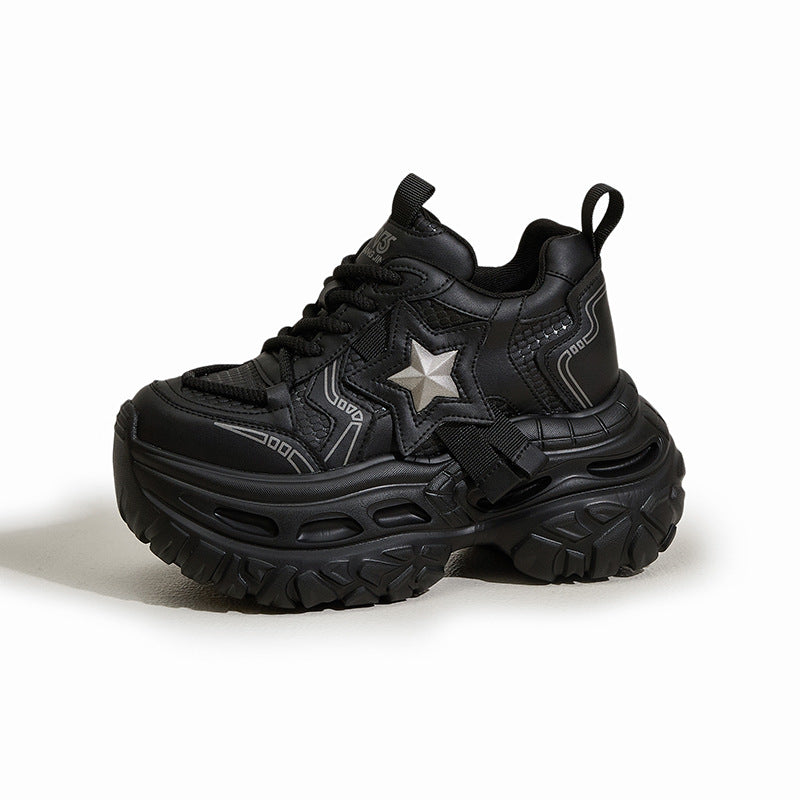 Women's Platform Dad Small Height Increasing Insole Women's Sports Shoes
