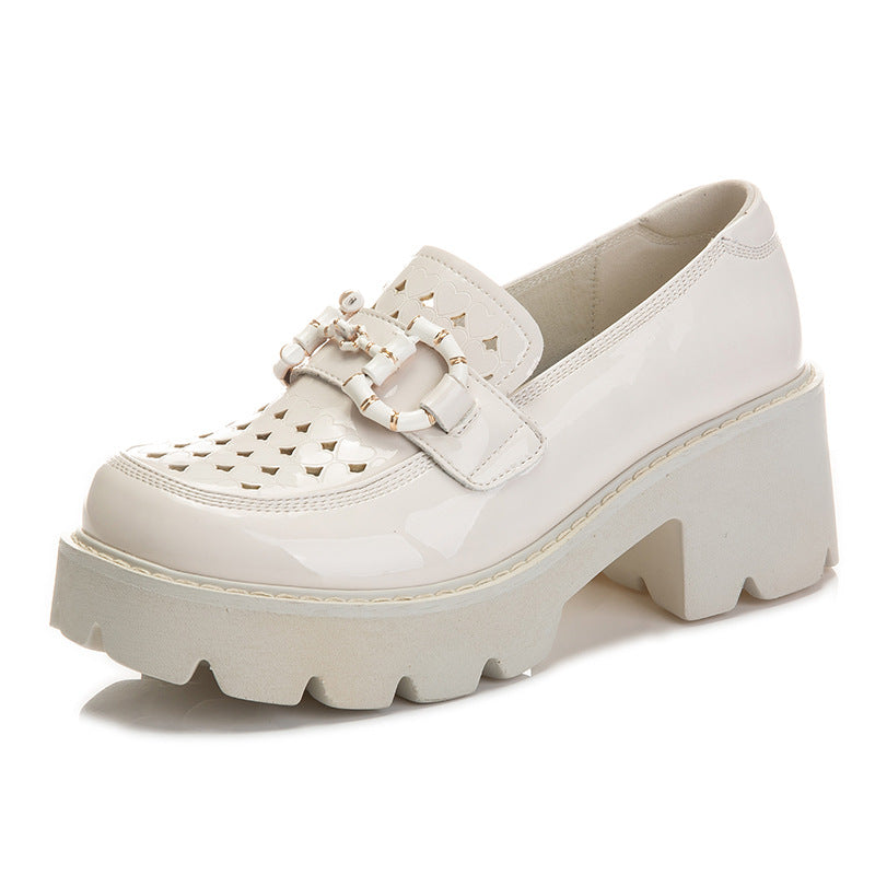 Women's British Female Summer Short Height Increasing Muffin Women's Fashion Shoes