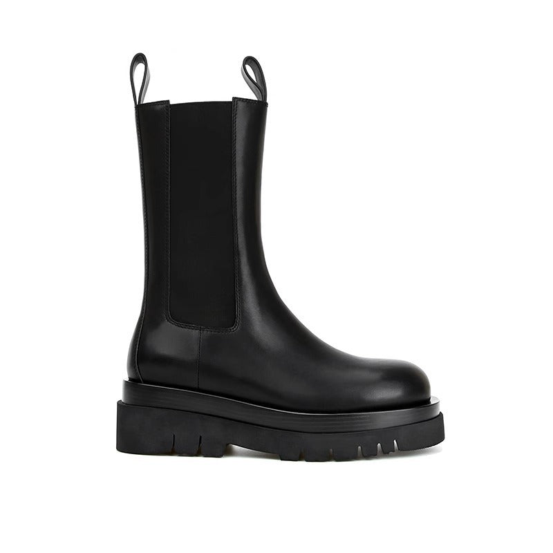 Women's Chelsea Raise The Bottom Veet Martin Middle Boots