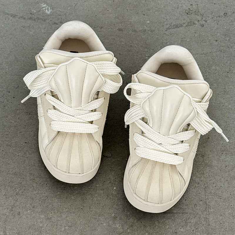 Height Increasing Leisure Fashion Sports Board White Sneakers