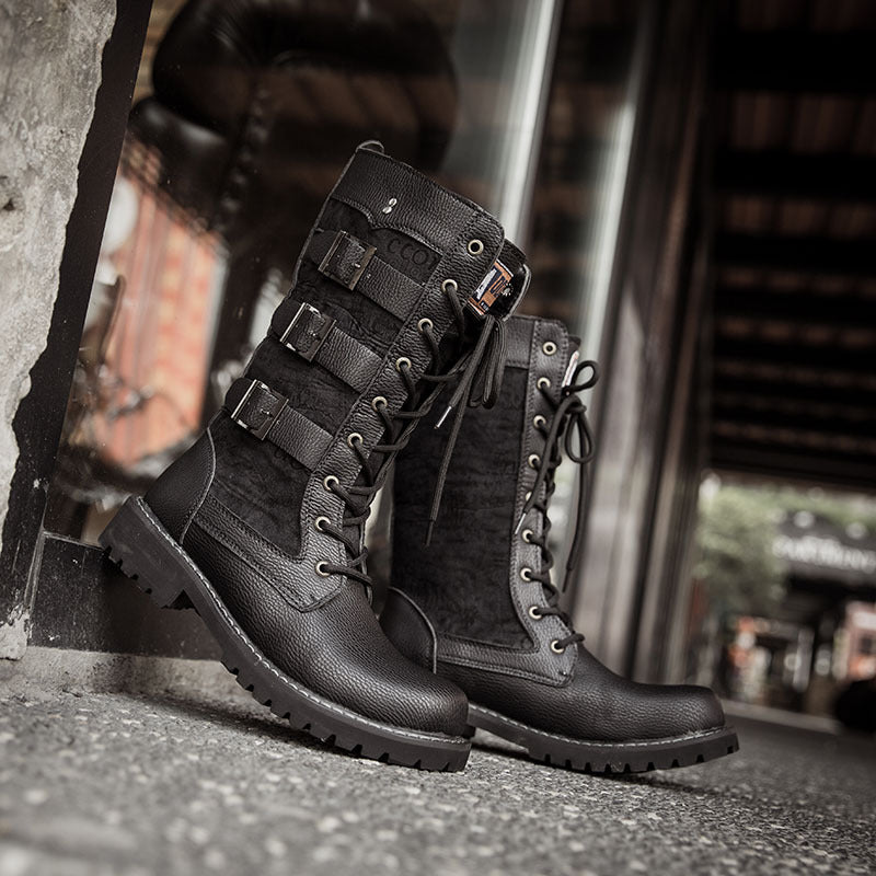 Men's High Leg Martin Performance Tomb Raiding Boots