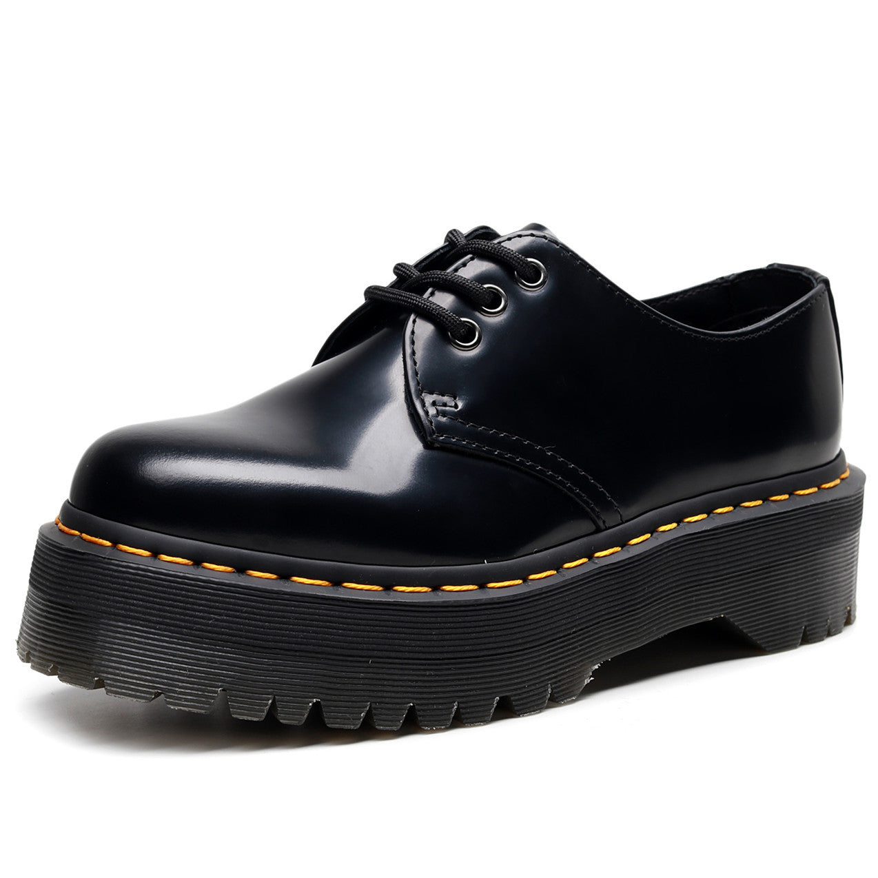 Women's Platform Martin British Round Head Leisure Boots