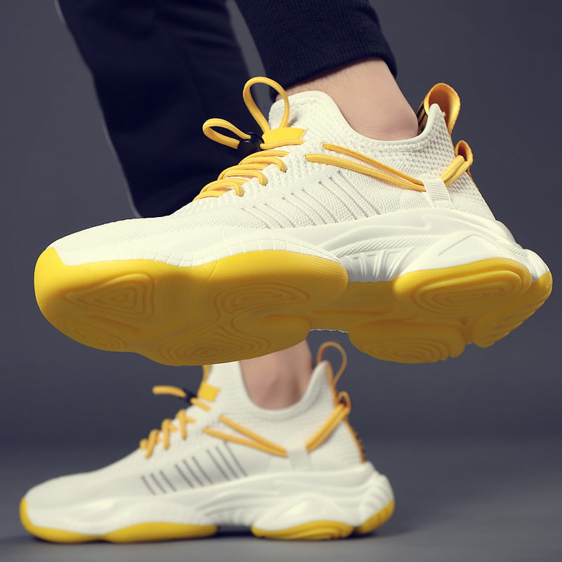Men's Size Summer Breathable Mesh Lightweight Running Sneakers