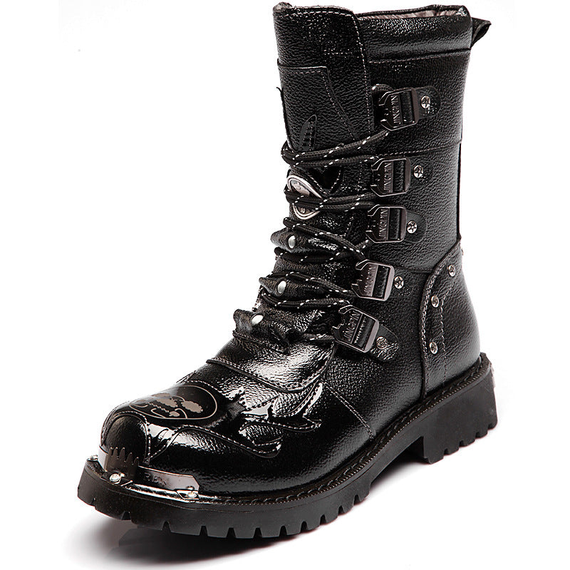 Attractive Men's Military Male Martin Combat Boots