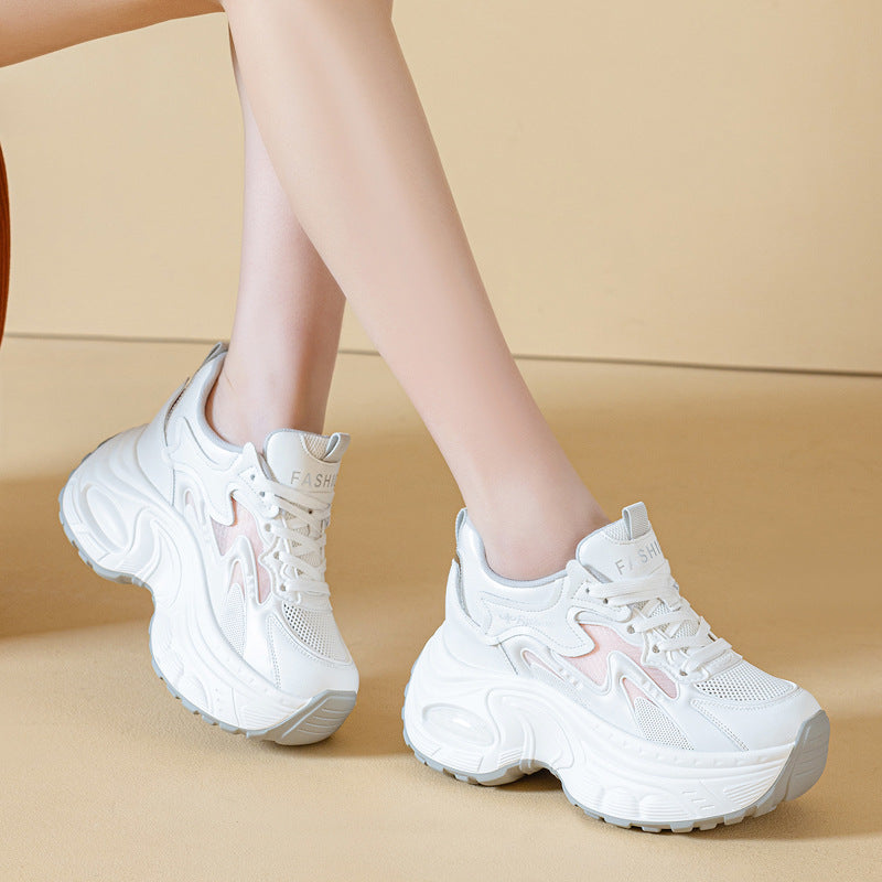 Dad Small Wedge Height Increasing Insole Women's Sports Shoes