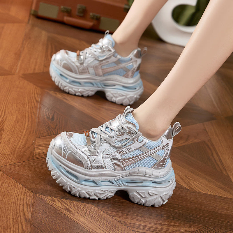 Women's Platform Dad Spring Mesh Version Hidden Women's Sports Shoes