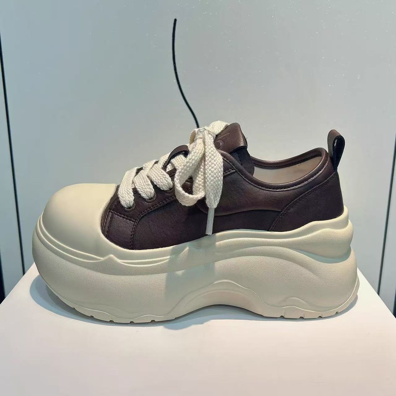 Women's Bottom Elevator Wild Fashion Autumn Style Not Tired Feet Women's Casual Shoes