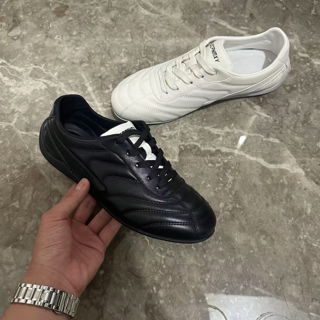 Men's Sports Handsome Soft Bottom Korean Light Niche Men's Casual Leather Shoes