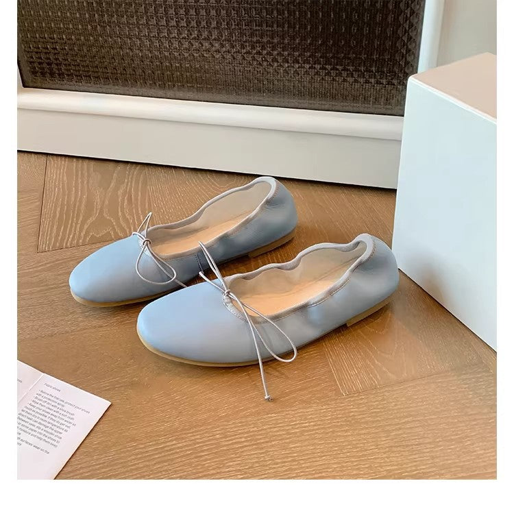 Women's Soft Soled Flats Shallow Mouth Ballet Small Single-layer Women's Fashion Shoes