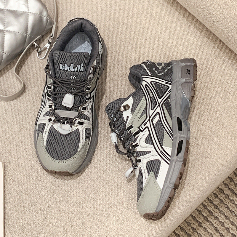Summer Wear Mesh Retro Style Outdoor Women's Sports Shoes