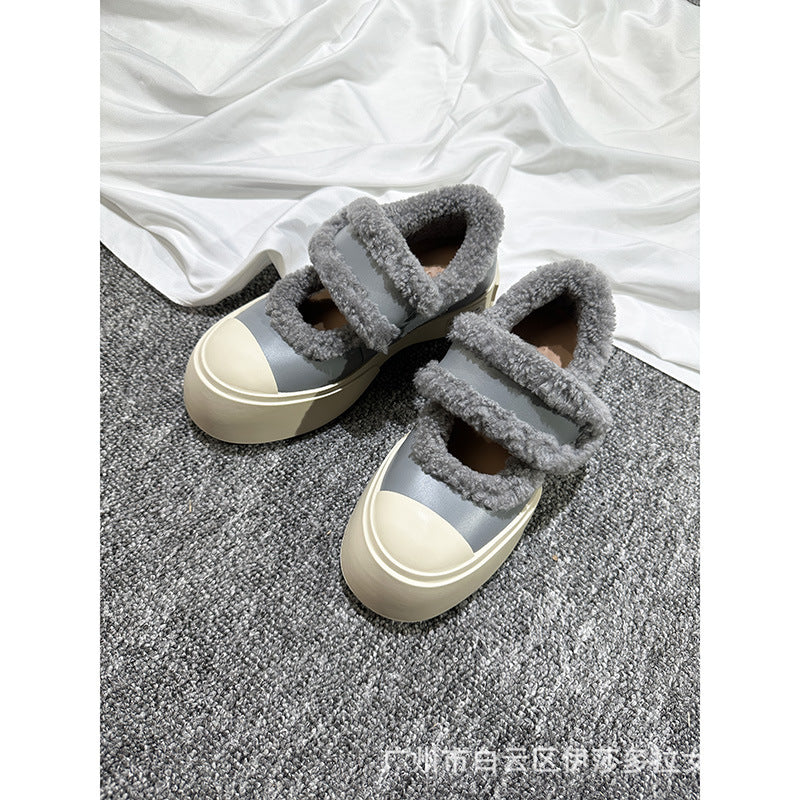 Women's Upgraded Autumn Ugly Cute Big Head Mary Jane Women's Fashion Shoes