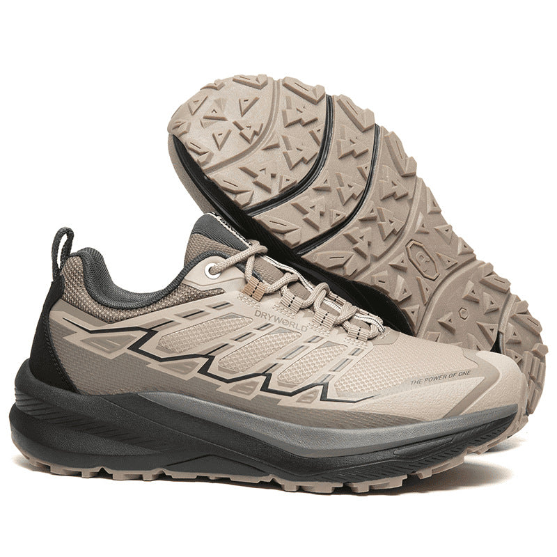 Men's Green Outdoor Hiking Large Size Running Live Men's Sports Shoes