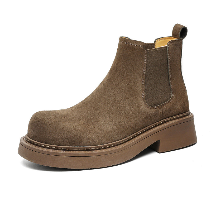 Men's Chelsea British Style Retro Big Toe Men's Martin Boots
