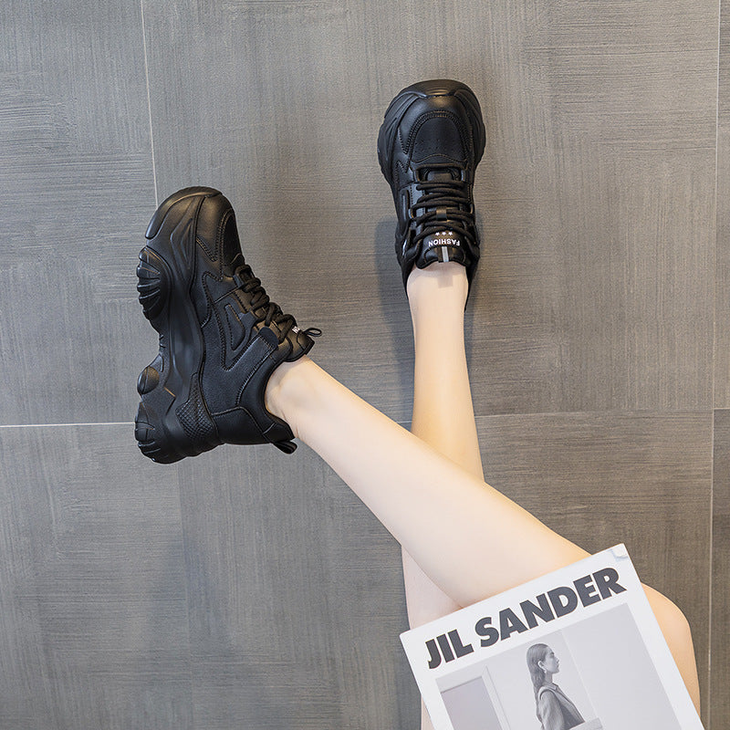 Women's Height Increasing Insole Dad Korean Style Women's Casual Shoes