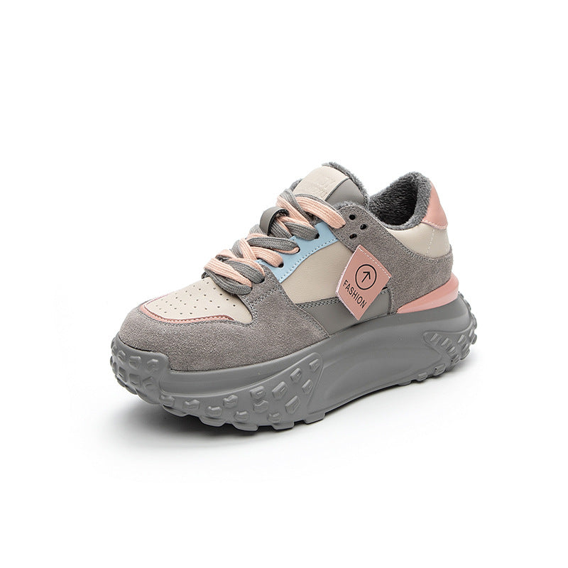 Women's Dad Korean Fashion Trendy Platform Women's Sports Shoes