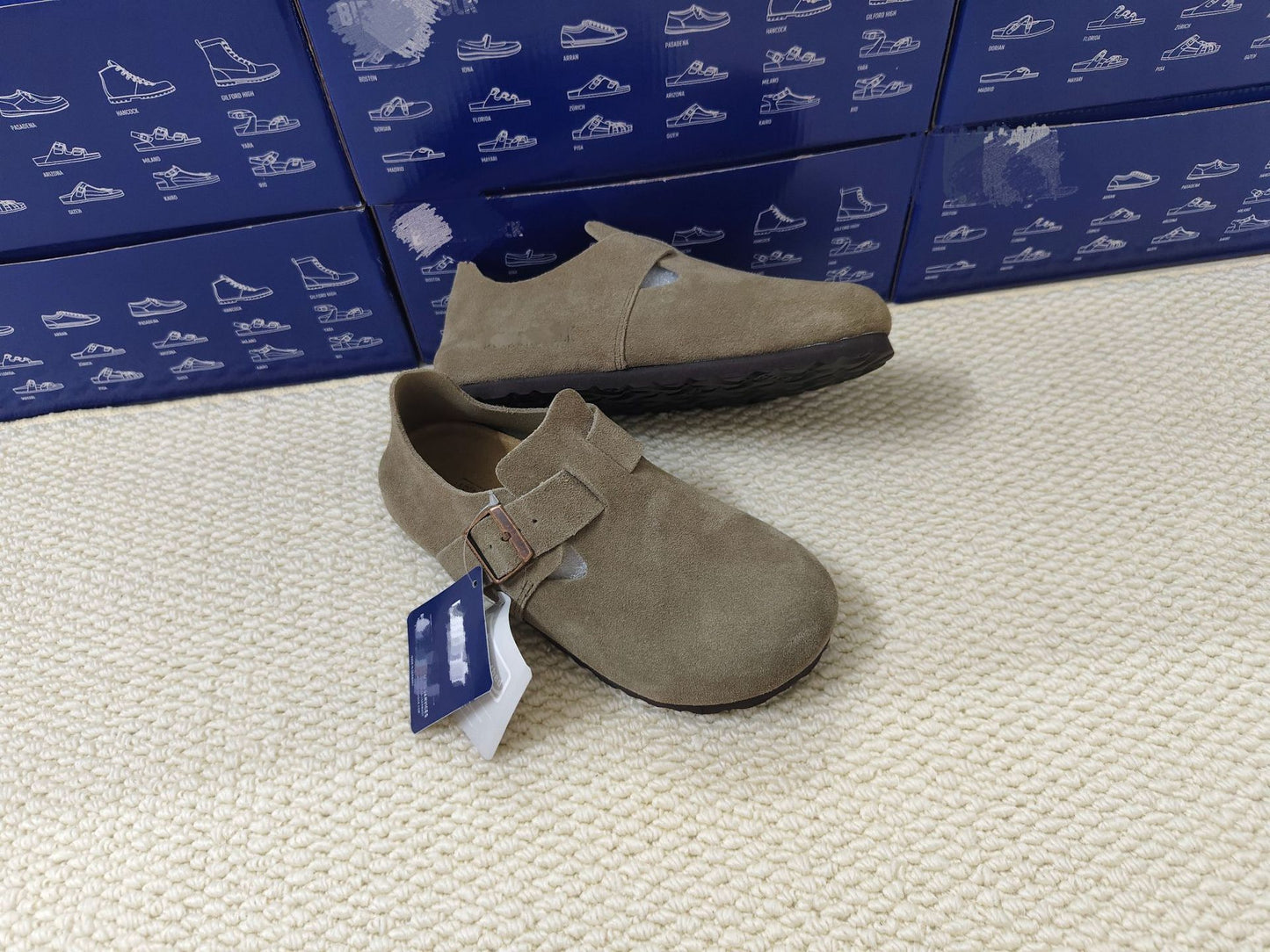 Genuine Cowhide Pure Source Retro Comfort All Inclusive Women's Casual Shoes