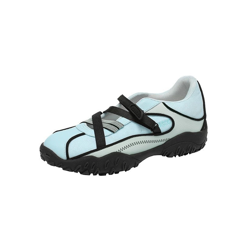 Women's Style Ballet Velcro Mary Jane Summer Breathable Platform Women's Sports Shoes