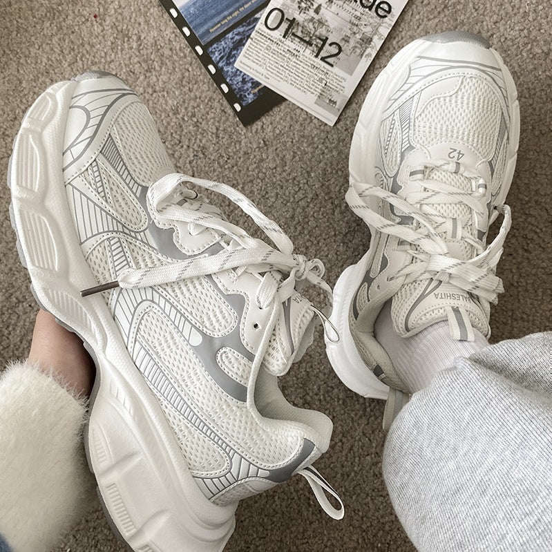 Women's & Men's Autumn Dad Sports Breathable Korean Couples Casual Shoes