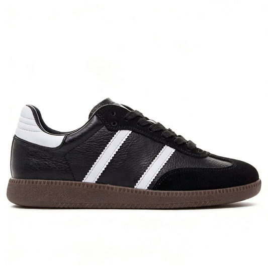 Women's Cowhide Flat Versatile Thin Sheepskin Lining Soft Bottom Surface German Women's Sports Shoes