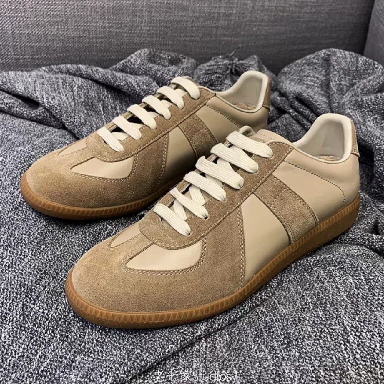 Women's & Men's Retro Couples For German Military Round Toe Sports Casual Shoes