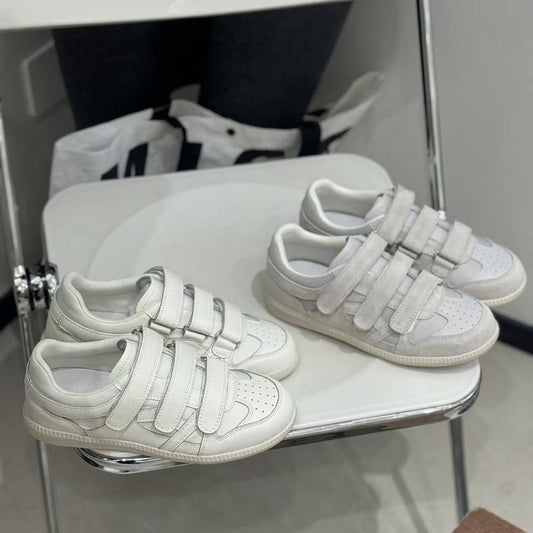 Women's Velcro Round Head Low German Training Women's Sports Shoes