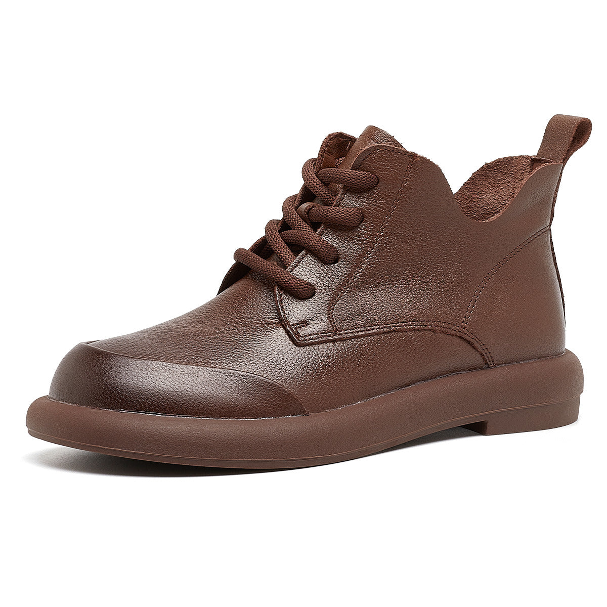 Women's & Men's Platform Martin First Layer Calf Veet Boots