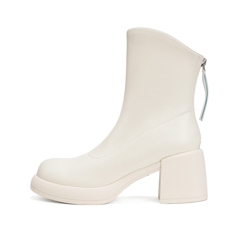 Charming Fashion Stylish Durable Versatile Winter Women's Leather Boots