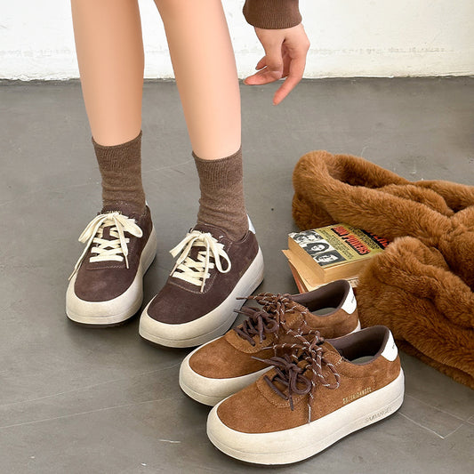 Fashion Glamorous Women's Platform Height Increasing Women's Sports Shoes