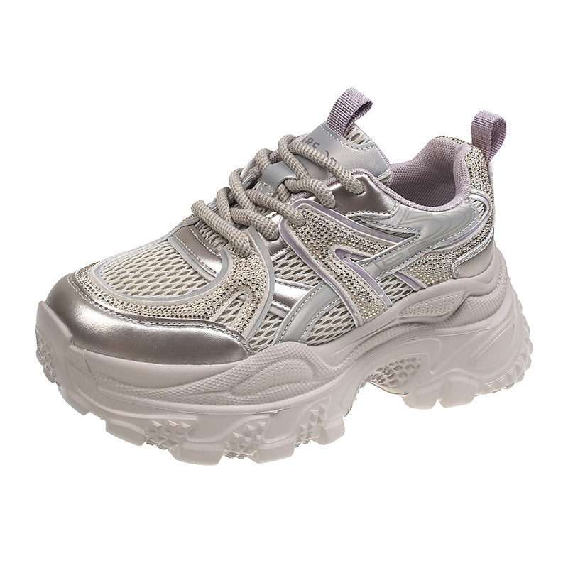 Women's Dad Early Autumn Breathable Mesh Super Light Soft Women's Sports Shoes